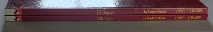 Les Farfelingues T1 + T2 - 2x C - 2 Album - Første udgave - 2001/2002