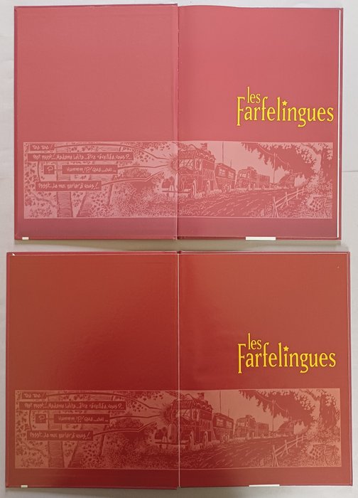 Les Farfelingues T1 + T2 - 2x C - 2 Album - Første udgave - 2001/2002