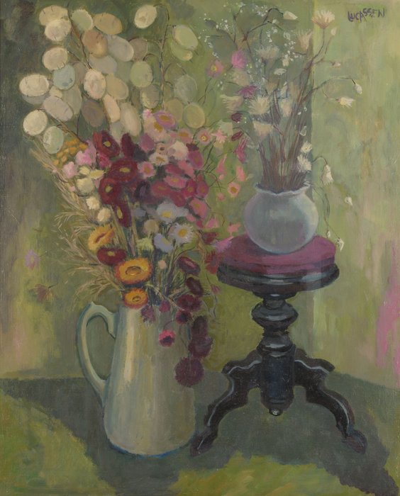 Johanna Lucassen-Schulman (1916-2001) - Flower still life