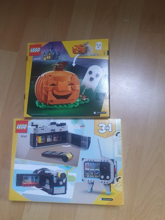 Lego - Creator - 40697 + 31147 - Halloween pumpkin + 3 in 1 camera - 2020+