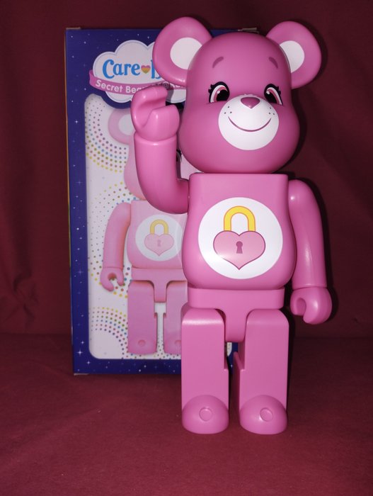 Mct - Bearbrick x Care Bears Secret Bear 400% Pink