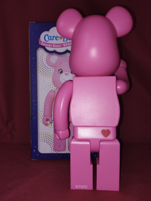 Mct - Bearbrick x Care Bears Secret Bear 400% Pink