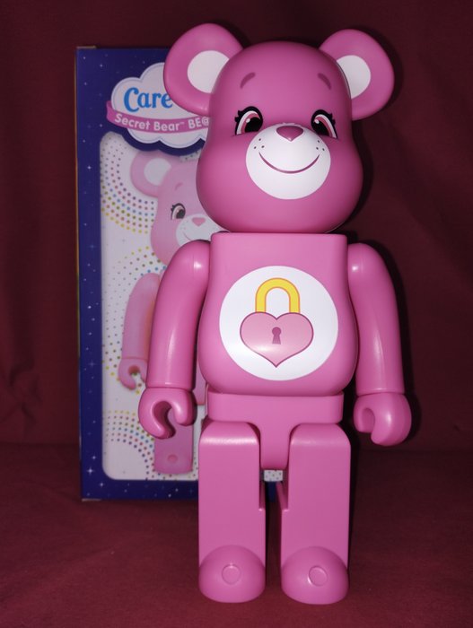 Mct - Bearbrick x Care Bears Secret Bear 400% Pink