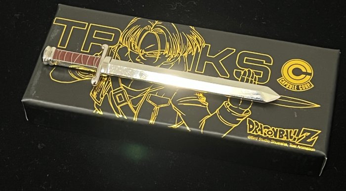 Dragon Ball - 1 Official TRUNKS Letter Opener, Authentic sticker