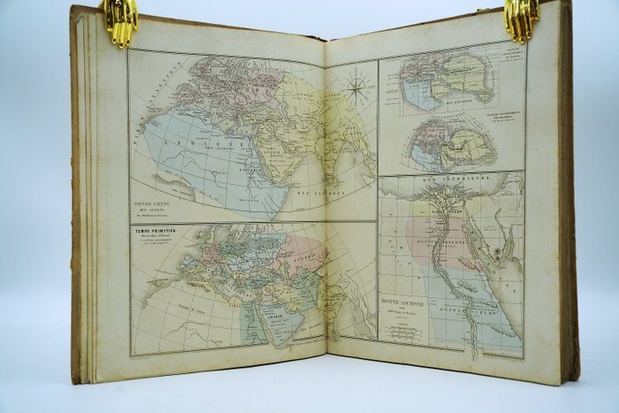 MM. Drioux et Ch. Leroy - Atlas universel et classique de géographique ancienne, romaine, du moyen âge, moderne et - 1866