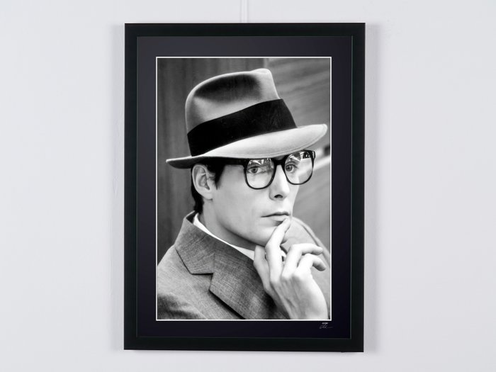 Superman The Movie (1978) - Christopher Reeve as "Clark Kent" - Fine Art Photography - Luxury Wooden Framed 70X50 cm - Limited Edition Nr 0 of 30 - Serial ID 30224 - Original Certificate (COA), Hologram Logo Editor and QR Code - 100% New items.