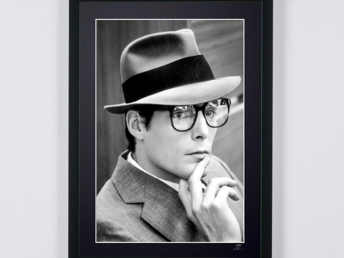 Superman The Movie (1978) - Christopher Reeve as "Clark Kent" - Fine Art Photography - Luxury Wooden Framed 70X50 cm - Limited Edition Nr 0 of 30 - Serial ID 30224 - Original Certificate (COA), Hologram Logo Editor and QR Code - 100% New items.