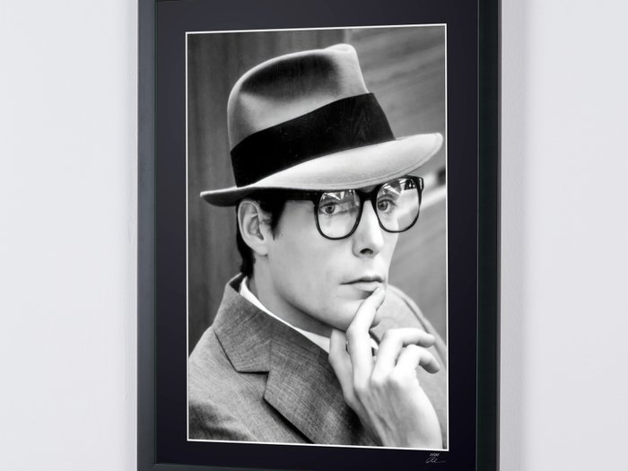 Superman The Movie (1978) - Christopher Reeve as "Clark Kent" - Fine Art Photography - Luxury Wooden Framed 70X50 cm - Limited Edition Nr 0 of 30 - Serial ID 30224 - Original Certificate (COA), Hologram Logo Editor and QR Code - 100% New items.