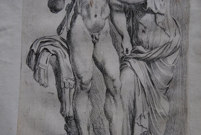 Francois Perrier (1596-1650) - Gladiator en vrouw