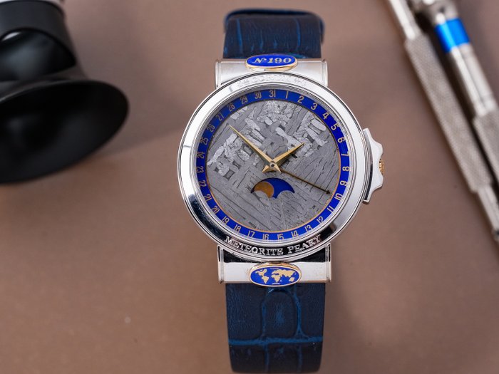 Corum - Meteorite Peary Limited Edition 18k White Gold - Mænd - 1990-1999