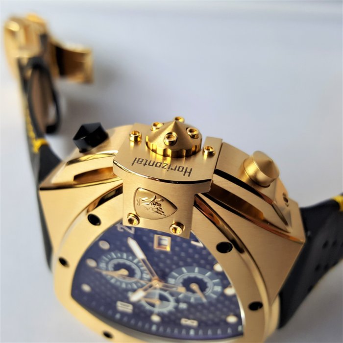 Lamborghini - SPYDER - Chronograph Gold - Strong - Mænd - Ny