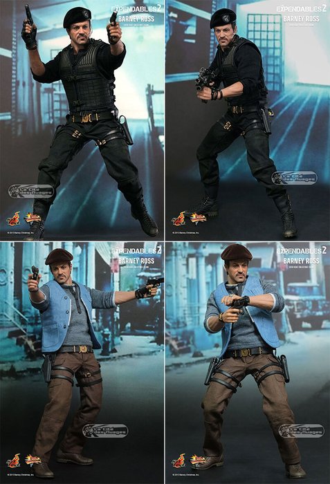 the expendables 2 - hot toy expendables 2