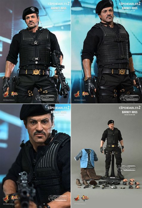 the expendables 2 - hot toy expendables 2