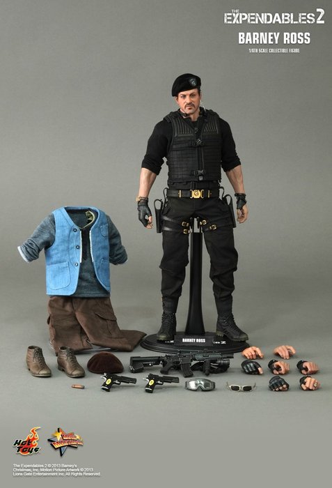 the expendables 2 - hot toy expendables 2