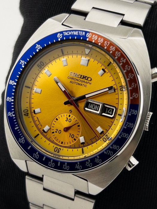 Seiko - Pepsi Pogue " Yellow Dial " - 6139-6002 - Mænd - 1970-1979