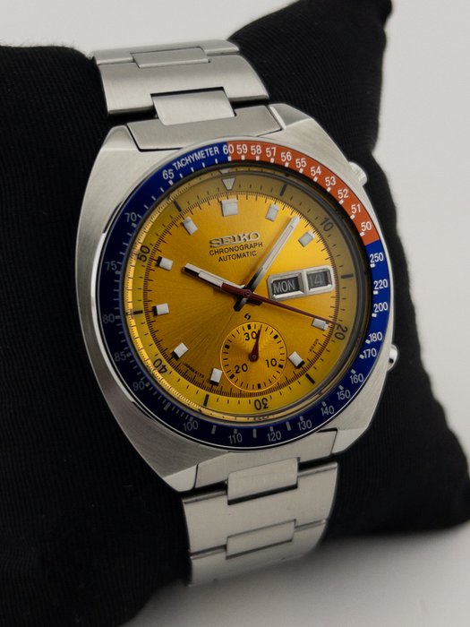 Seiko - Pepsi Pogue " Yellow Dial " - 6139-6002 - Mænd - 1970-1979