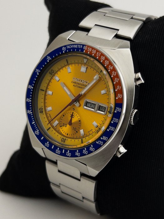 Seiko - Pepsi Pogue " Yellow Dial " - 6139-6002 - Mænd - 1970-1979