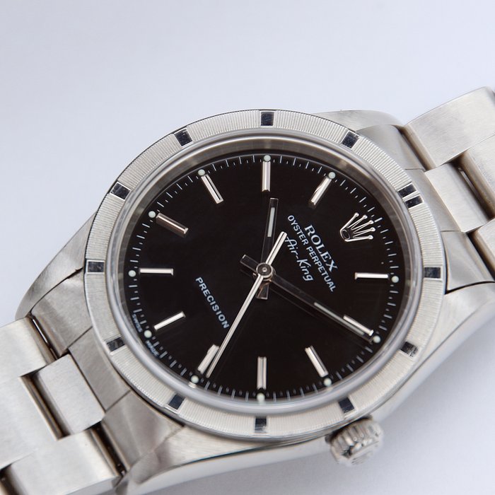 Rolex - Oyster Perpetual Air-King - Black Dial - Ref. 14010 - Mænd - 1990-1999