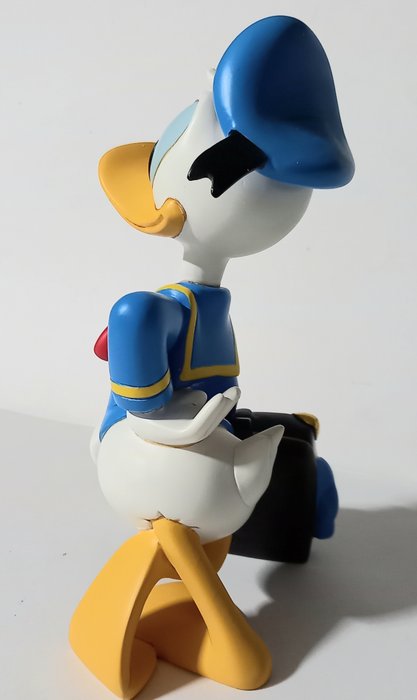 Disney - Donald Duck - Donald Duck with a suitcase - originele verpakking - 26 cm - jaren 1990 - Disney imprint