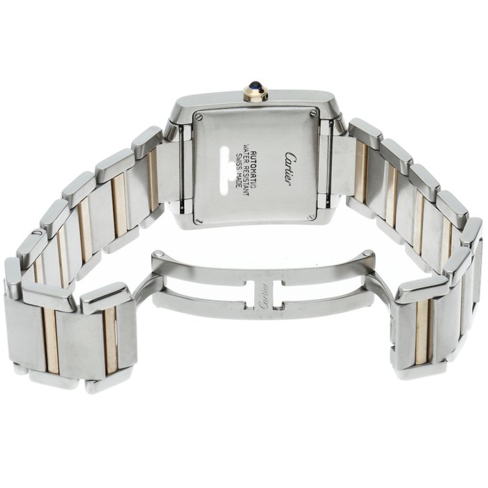 Cartier - Tank Francaise XL - W51005Q4 - Mænd - Ukendt