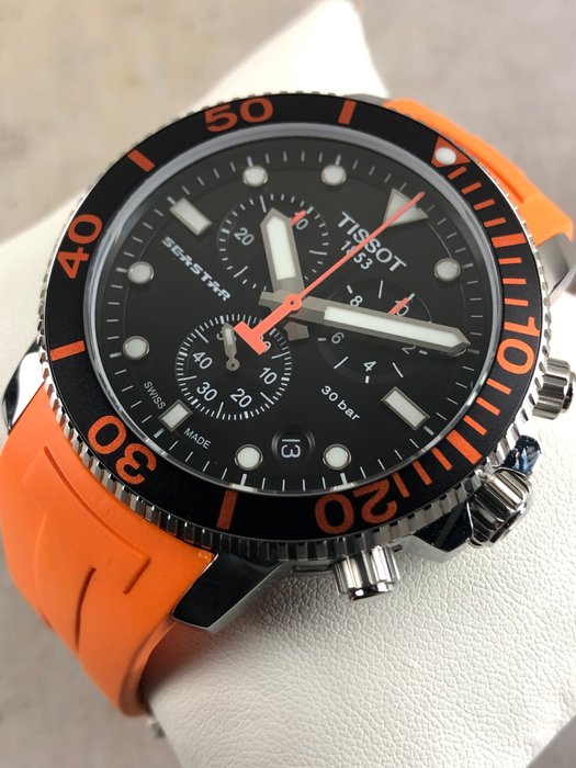 Tissot - Seastar 1000 Chronograph - Ingen mindstepris - T120.417.17.051.01 - Mænd - 2011-nu