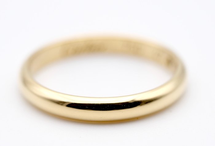 Ingen mindstepris - Cartier - Ring - wedding band - 18 kraat Gulguld