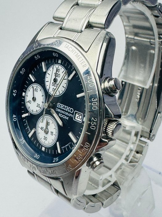 Seiko - Chronograph - Ingen mindstepris - 7T92-0DW0 - Mænd - 2000-2010