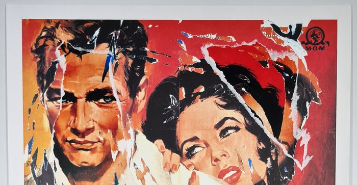 Mimmo Rotella (1918-2006) - La Gatta sul tetto che scotta