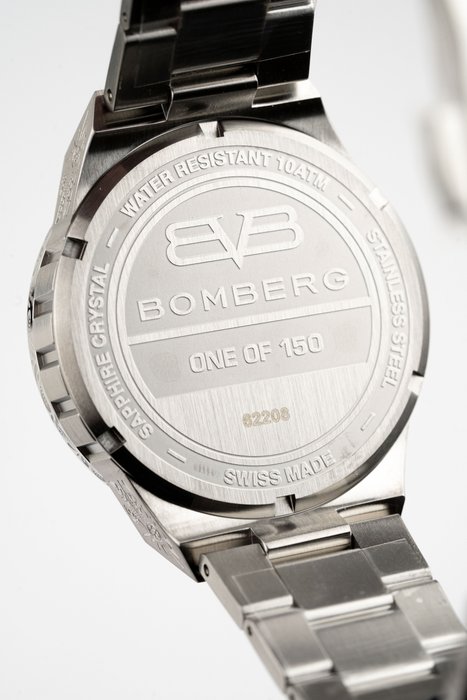 Bomberg - BF43H3SS.07-2.12 - Mænd - Bolt-68 Neo Tatoveret Cancun Skull Limited Edition sølvur - helt nyt