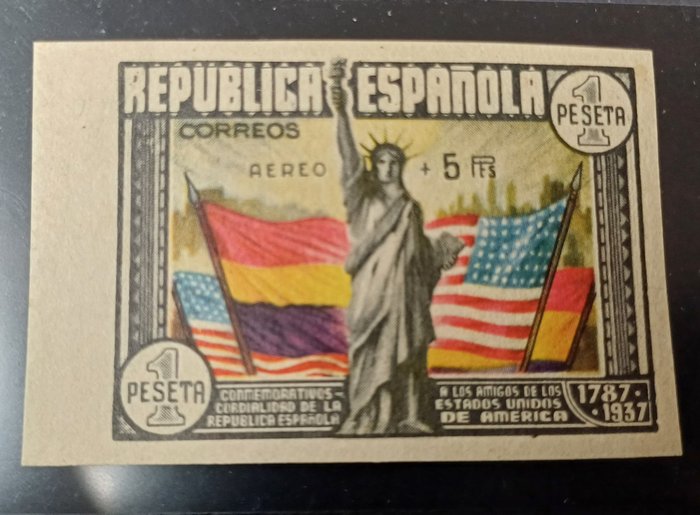 Spanien 1938 - USAs forfatningsjubilæum - Edifil 765s