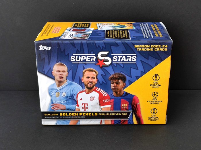 2023/24 Topps SuperStars Value Box - 1 Sealed box - Næsten så god som ny (NM)