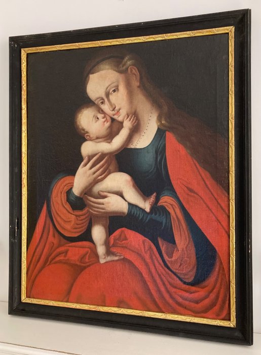 European School (XIX), after Lucas Cranach - Madonna with Child