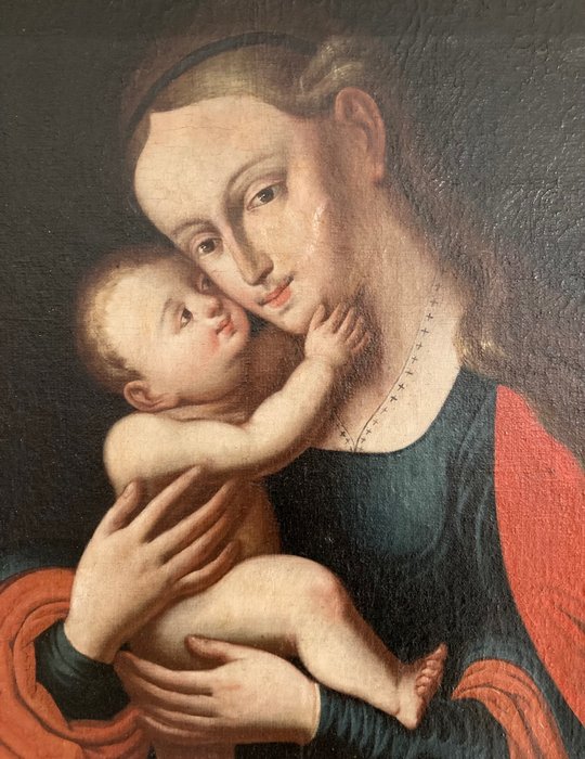 European School (XIX), after Lucas Cranach - Madonna with Child