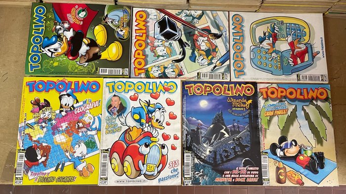 Topolino 2601/2700 - sequenza completa - 100 Comic - 2005/2007