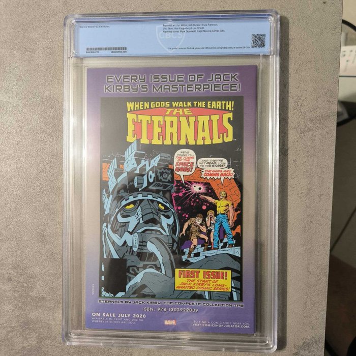 Eternals - Secrets from the Marvel Universe #1 - Cover Tood Nauck - 1 Graded comic - Første udgave/genoptryk - CBCS 9.8