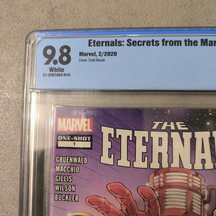 Eternals - Secrets from the Marvel Universe #1 - Cover Tood Nauck - 1 Graded comic - Første udgave/genoptryk - CBCS 9.8