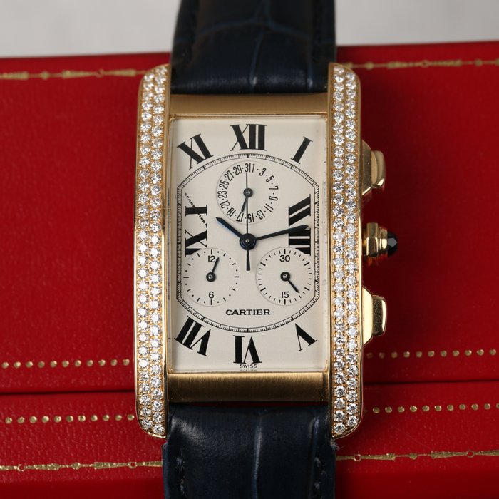 Cartier - Tank Américaine - 1730 - Unisex - 2000-2010