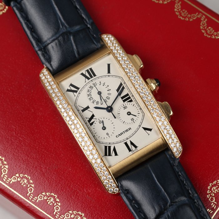 Cartier - Tank Américaine - 1730 - Unisex - 2000-2010