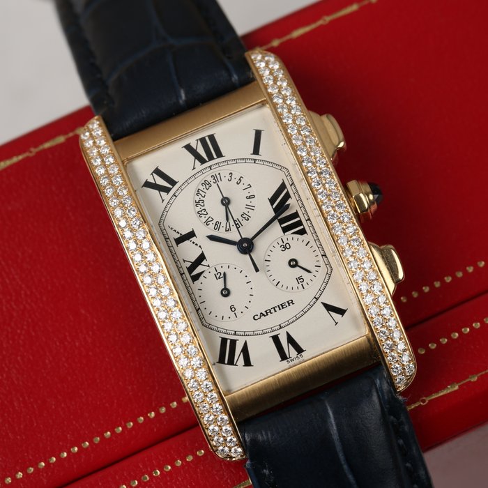 Cartier - Tank Américaine - 1730 - Unisex - 2000-2010