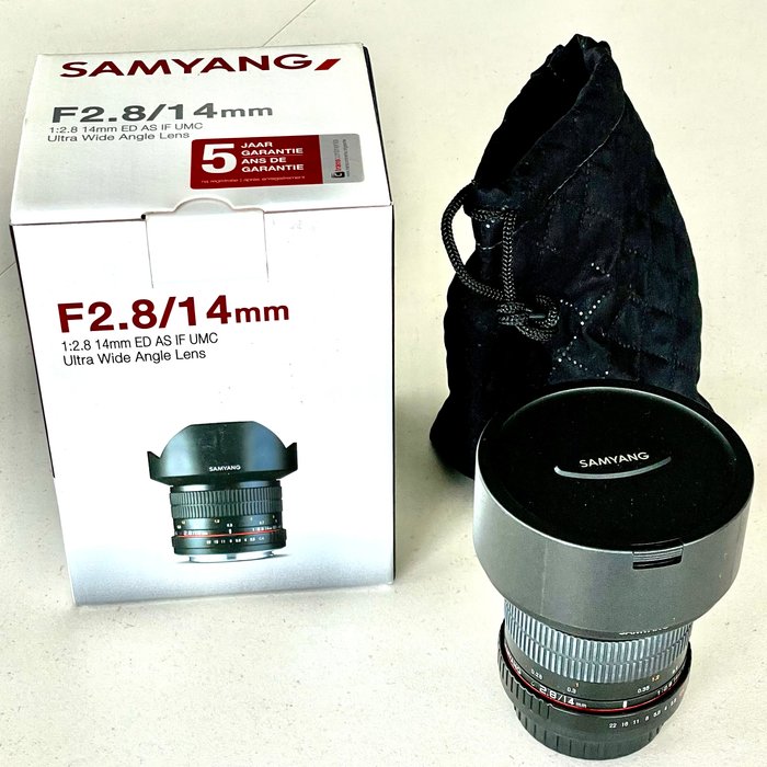 Samyang Optics F28/14 mm Kameralinse