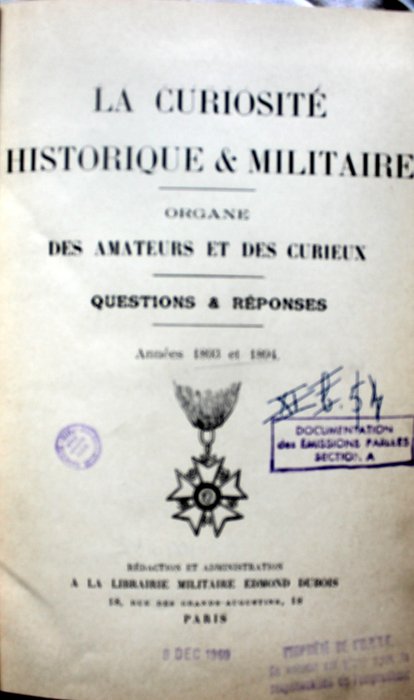 Collégial - La curiosité historique et militaire - 1993-1996