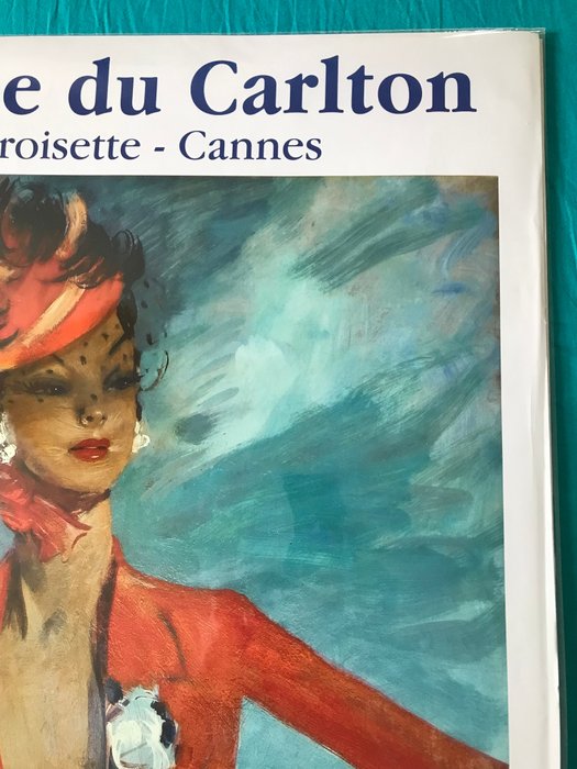 Jean Gabriel Domergue originale - Galerie du Carlton La Croisette-Cannes - 1950‹erne