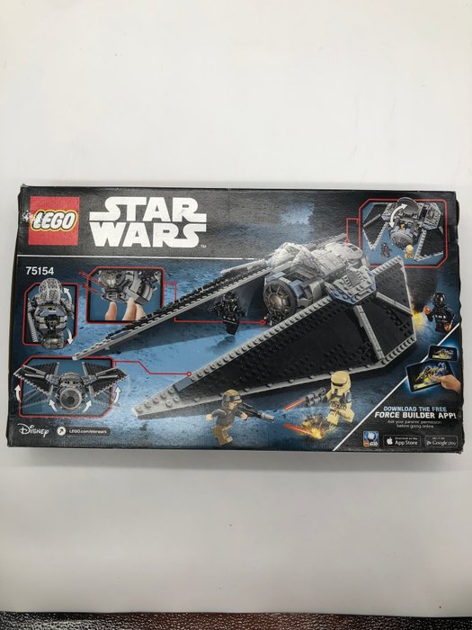 Lego - Star Wars - 75154 - Lego star Wars 75154 Tie Striker - 2010-2020 - Danmark