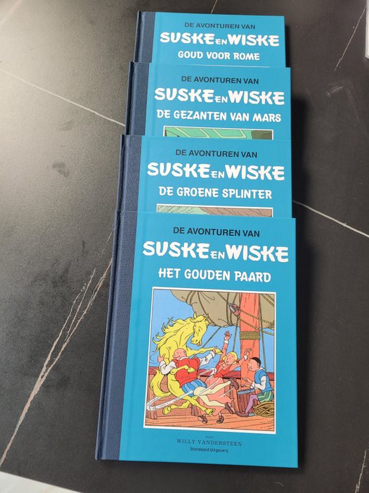 Suske en Wiske - Blauwe reeks compleet - 8 Album - Genoptryk - 2010/2010