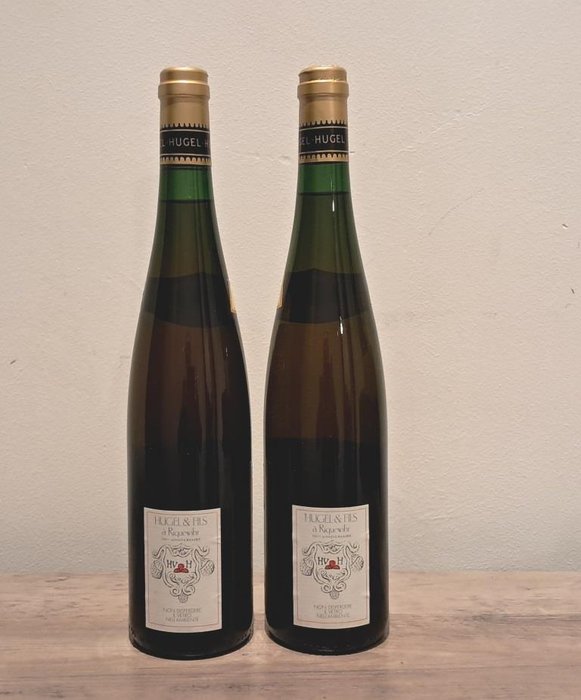 1996 Hugel, Tokay Pinot Gris, Vendange Tardive - Alsace - 2 Flasker (0,75 L)