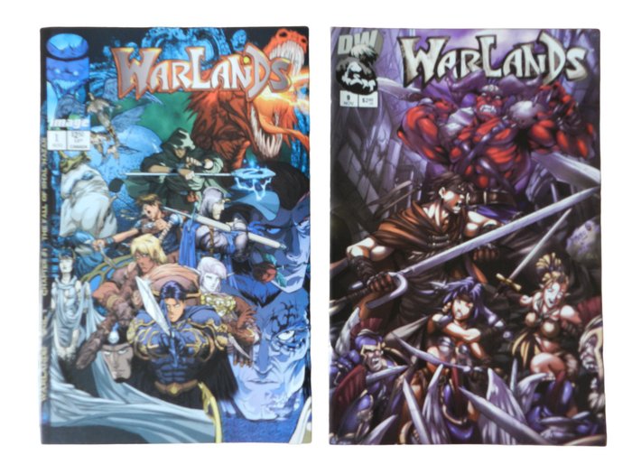 Varia - Warlands series set - 30 Comic - Første udgave - 1999/2003