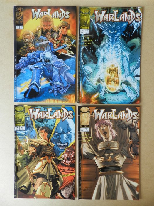 Varia - Warlands series set - 30 Comic - Første udgave - 1999/2003