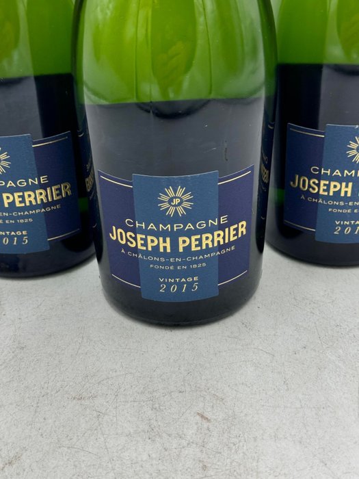 2015 Joseph Perrier - Champagne - 3 Flasker (0,75 L)