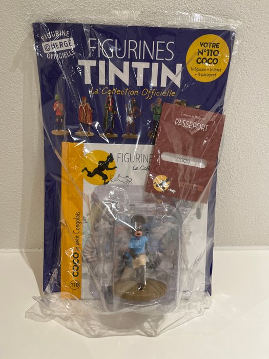 Figur - Tintin - La Collection officielle - Coco - Harpiks