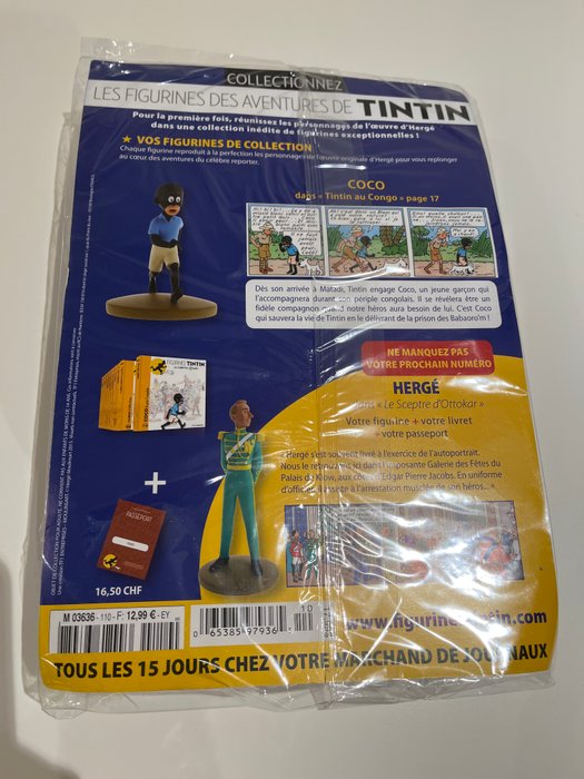 Figur - Tintin - La Collection officielle - Coco - Harpiks